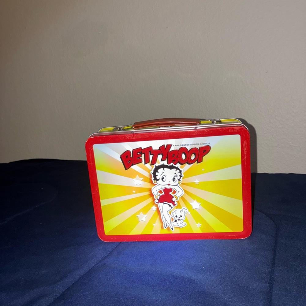 Betty Boop Collectable Lunchbox Tin with Handle